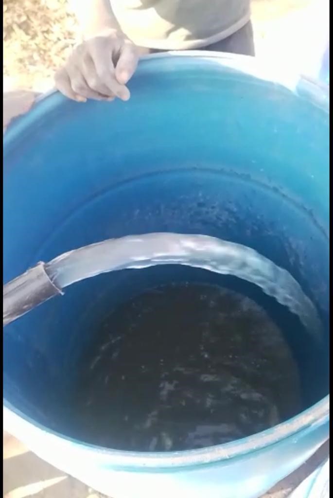 water pouring